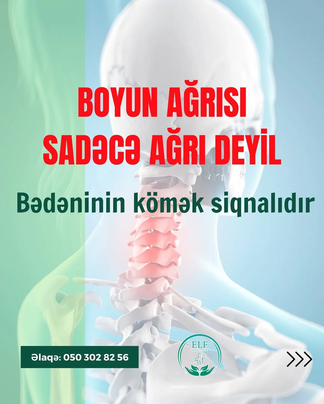Boyun fəqərələri təsviri: «Boyun ağrısı sadəcə ağrı deyil — bədəninin kömək siqnalıdır»